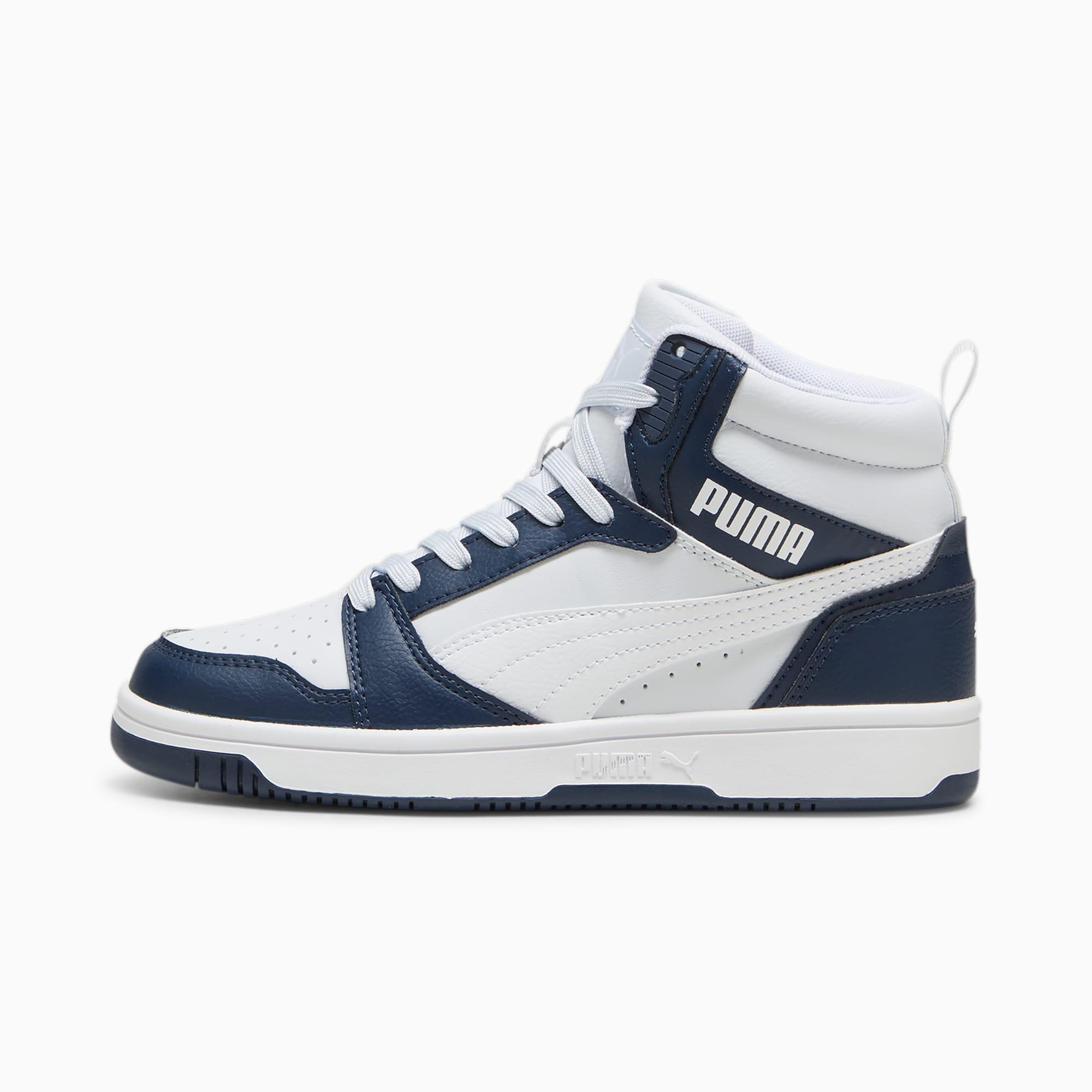 Rebound V6 Big Kids' Mid Top Sneakers by PUMA