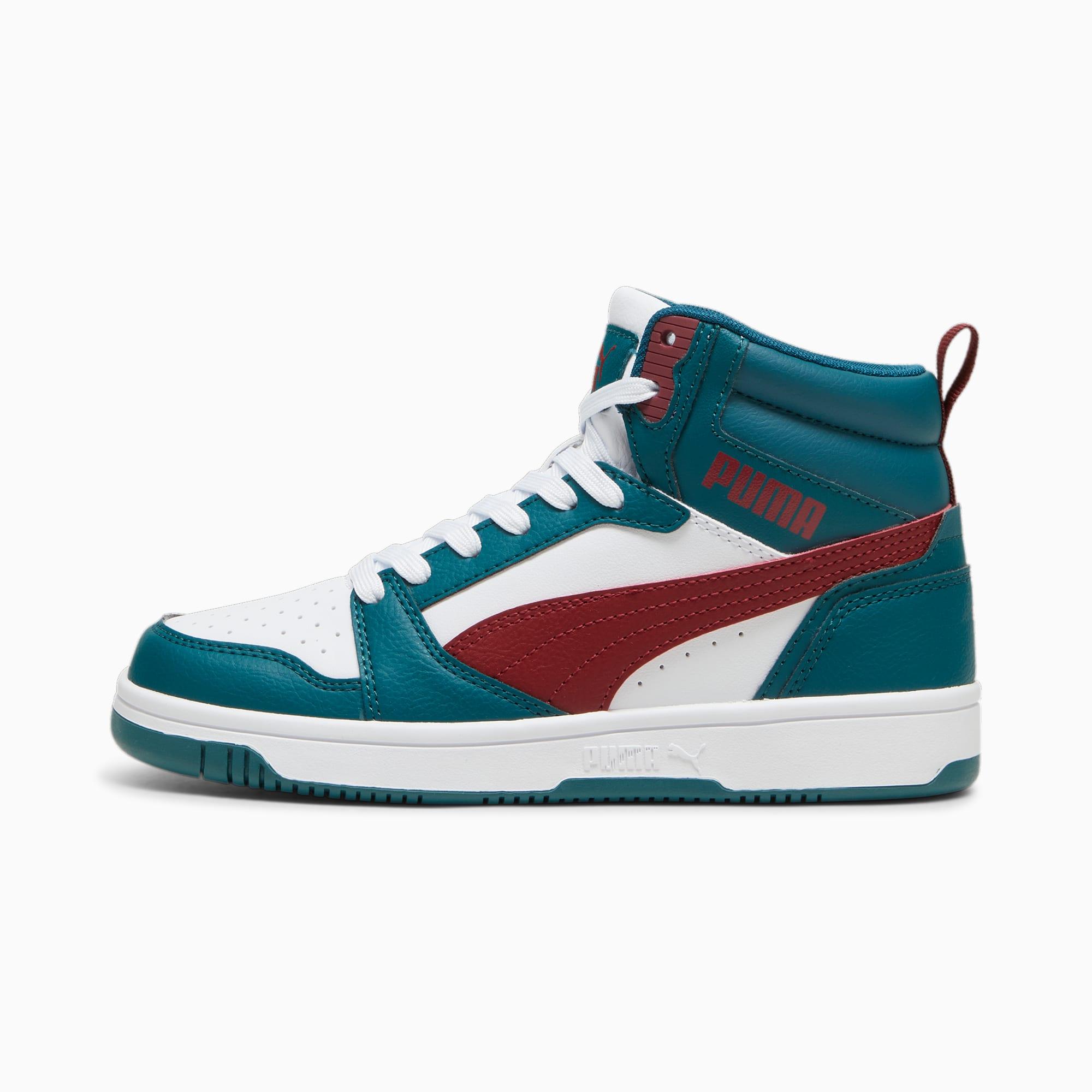 Rebound V6 Big Kids' Mid Top Sneakers by PUMA