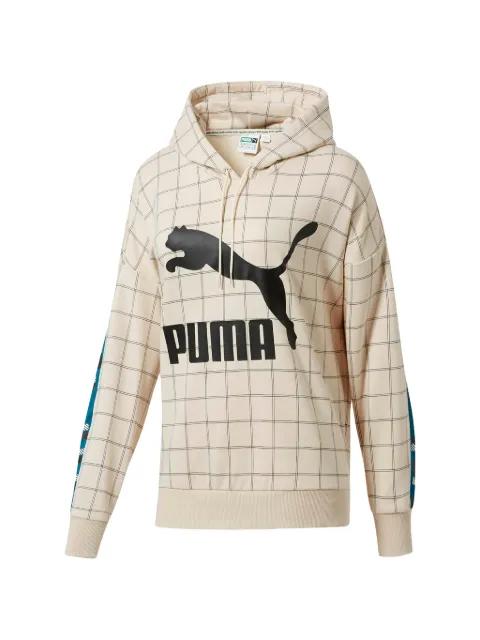 Revolt check hoodie by PUMA