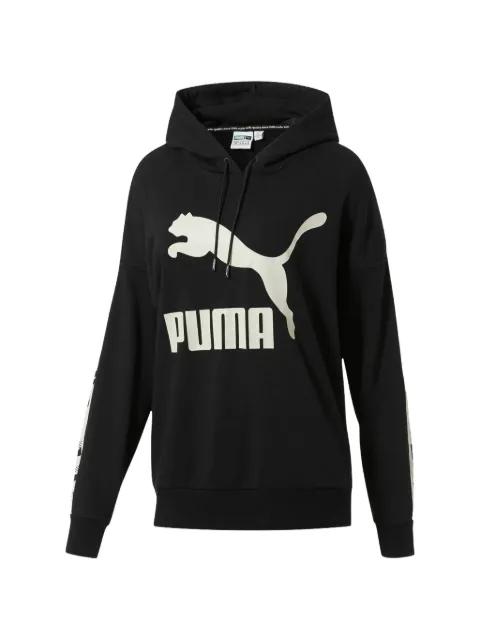 Revolt logo-detail hoodie by PUMA