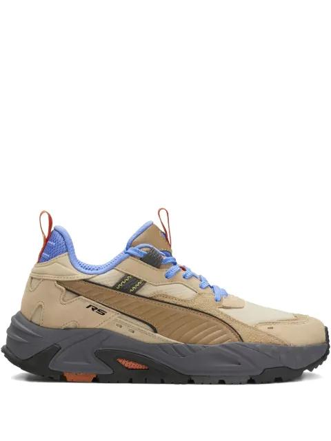 Rs-Trck Explore "Light sand/Tiger's eye/Blue glimmer" sneakers by PUMA