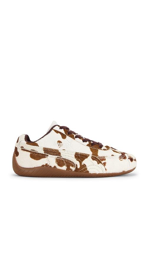 Puma Select Speedcat Cow Sneaker in Brown by PUMA SELECT
