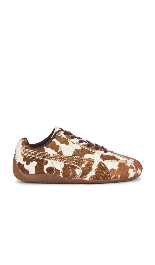 Puma Select Speedcat Cow Sneaker in Brown by PUMA SELECT