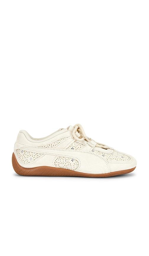Puma Select Speedcat Go Bejewelled Sneaker in Cream by PUMA SELECT