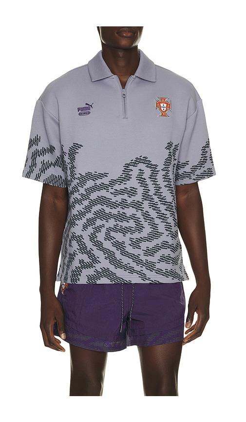 Puma Select x FPF x Salehe Bembury King Polo in Grey by PUMA SELECT