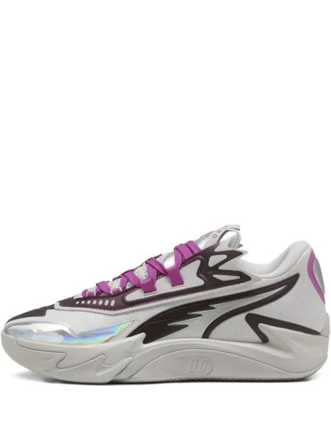 Scoot Zeros II "Feather Grey/Wild Berry" sneakers by PUMA
