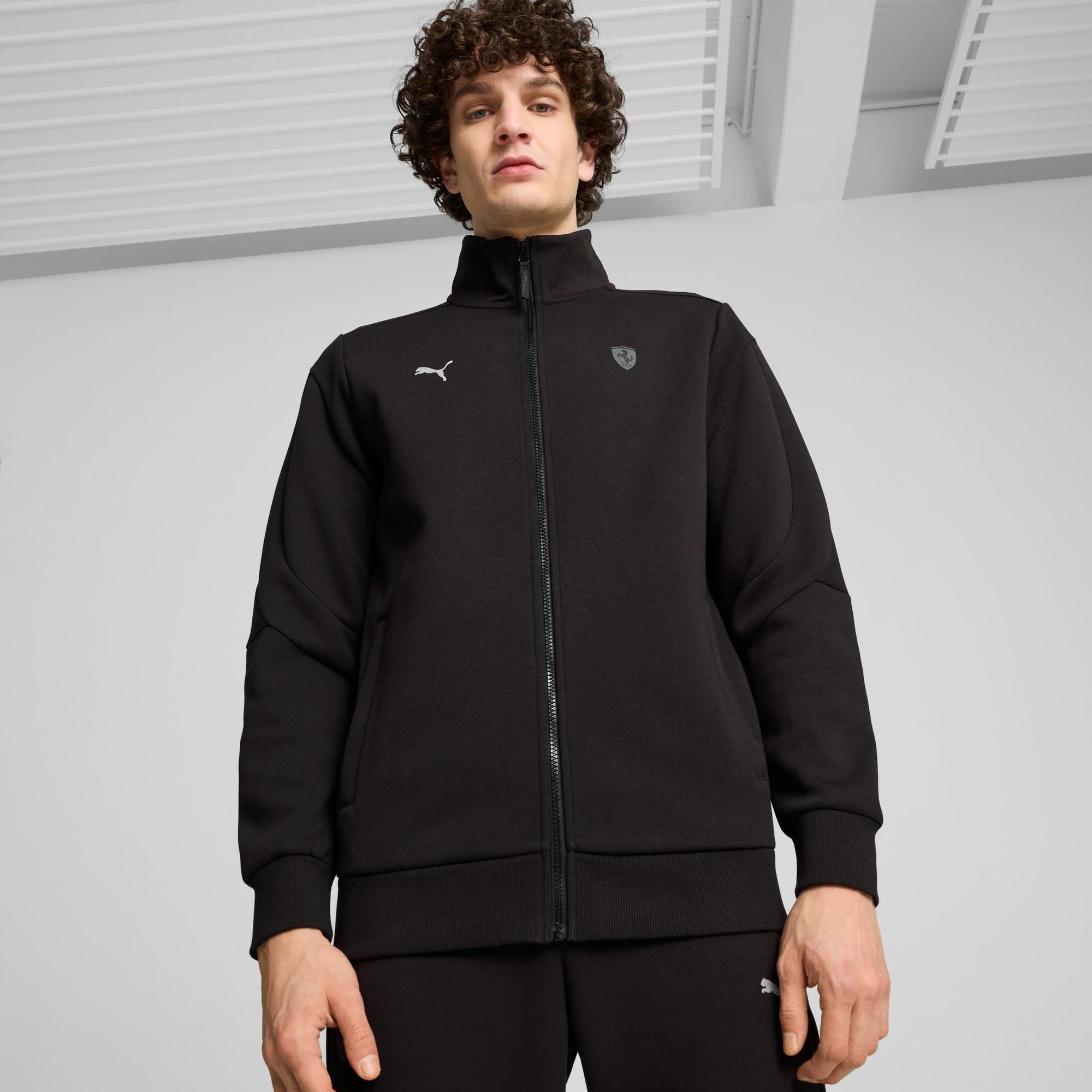 Scuderia Ferrari T7 Men's Motorsport Track Jacket by PUMA