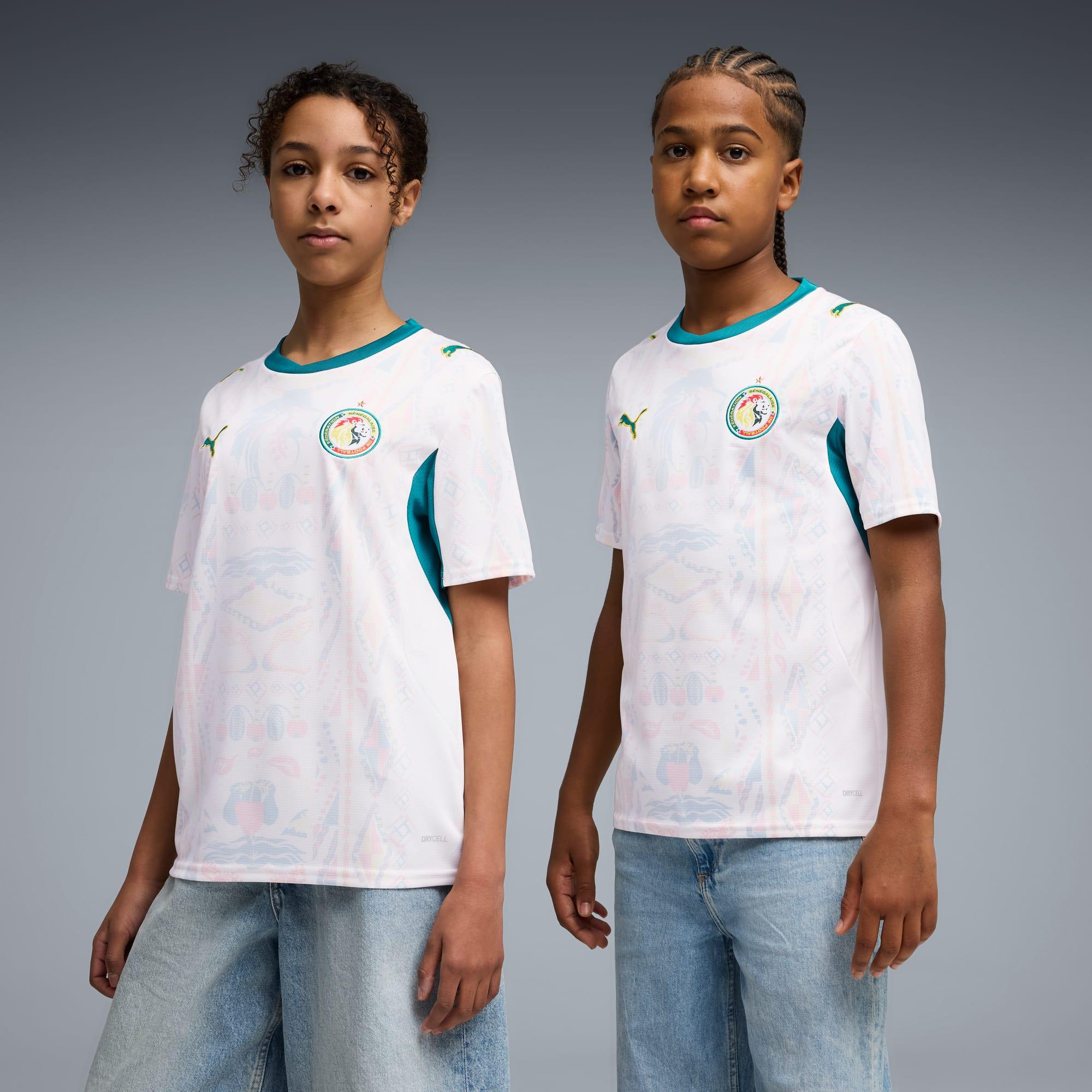 Senegal Home Big Kids' Soccer Jersey by PUMA