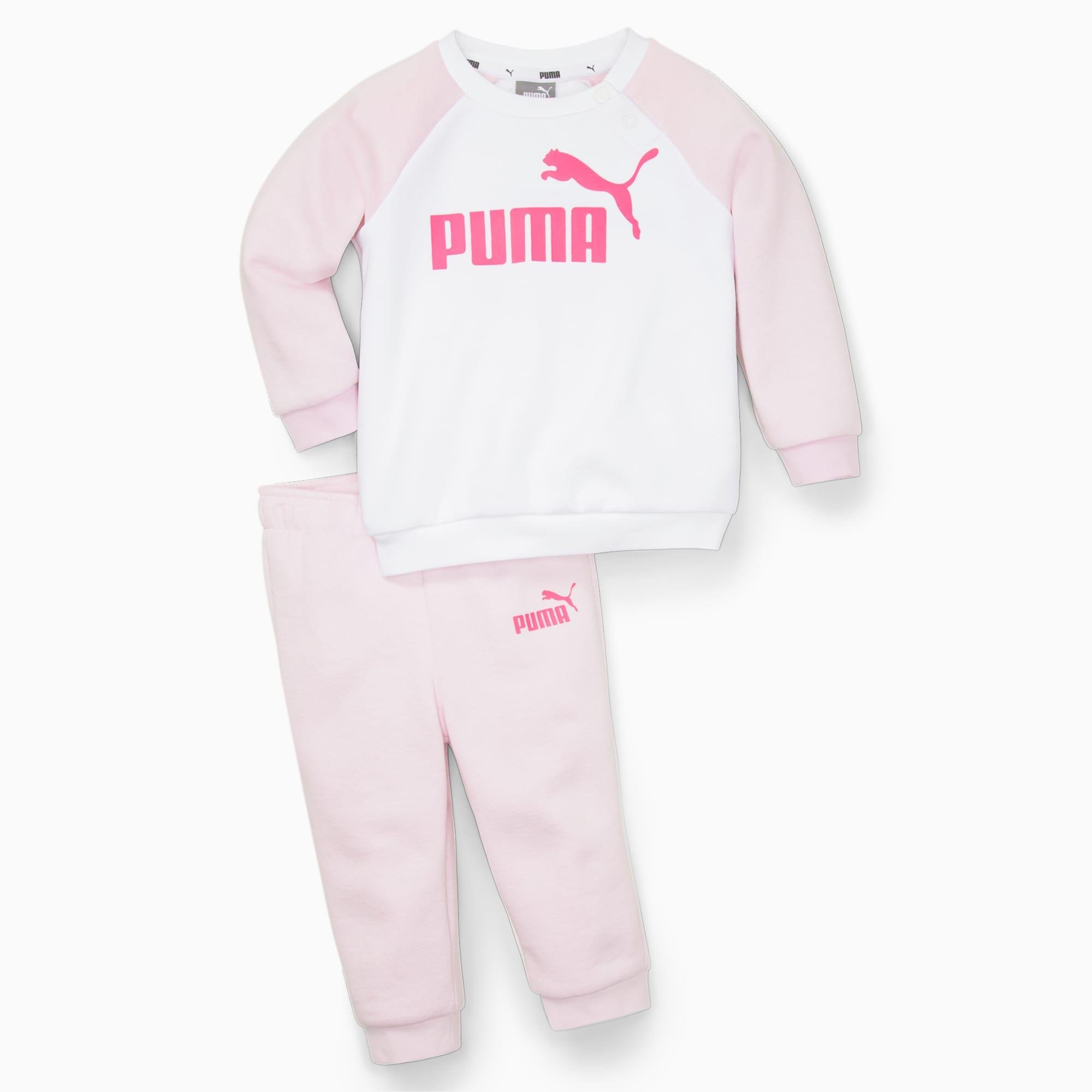 Two-Piece Minicats Essentials Raglan Toddlers' Jogger Set by PUMA