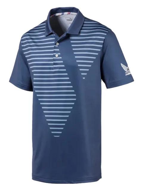 Volition Sky striped polo shirt by PUMA