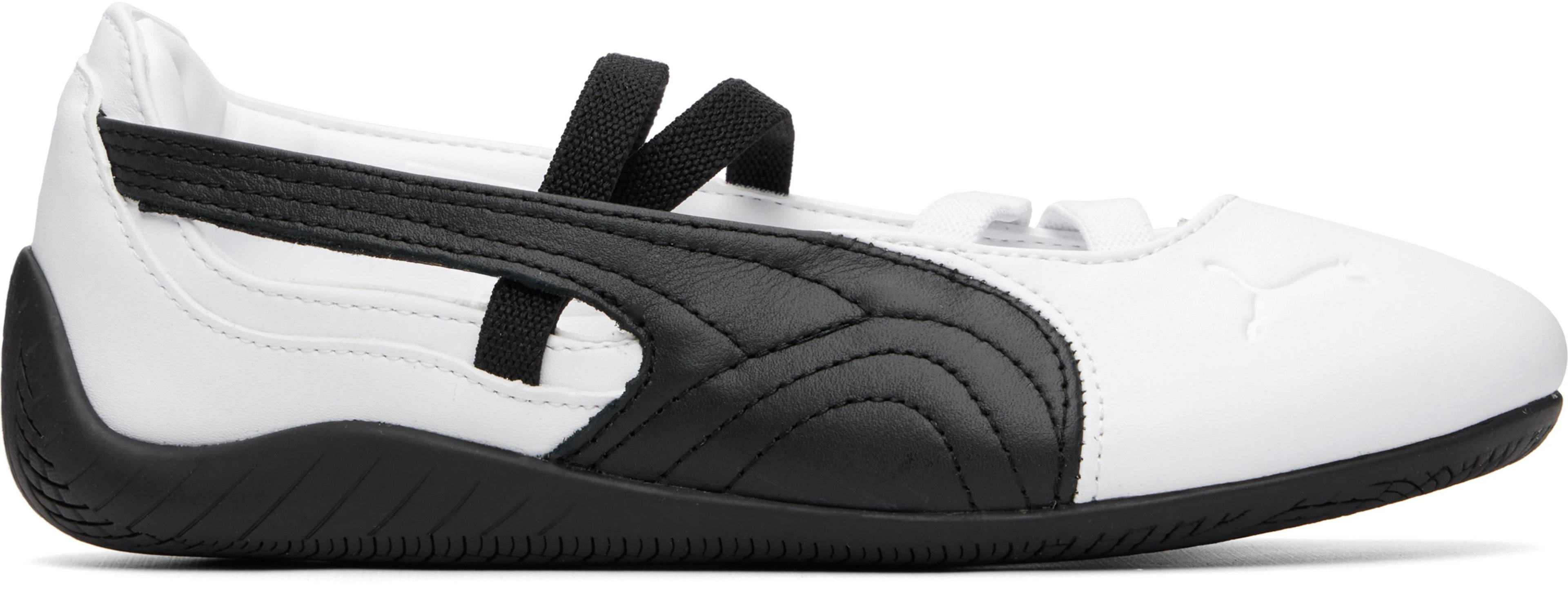 White Speedcat Ballet Sneakers by PUMA