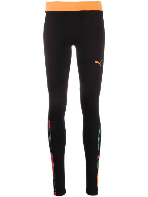 contrast waistband leggings by PUMA