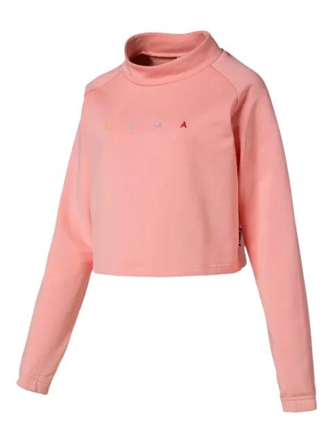 cropped crew swaeter by PUMA
