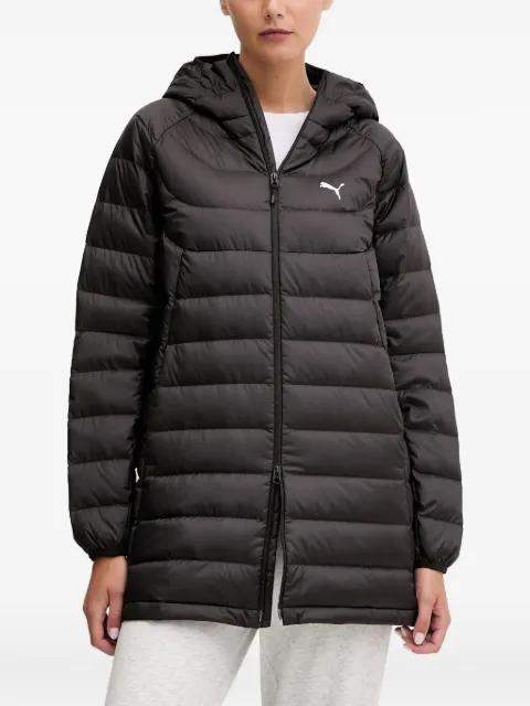 hoodied logo-detail puffer jacket by PUMA