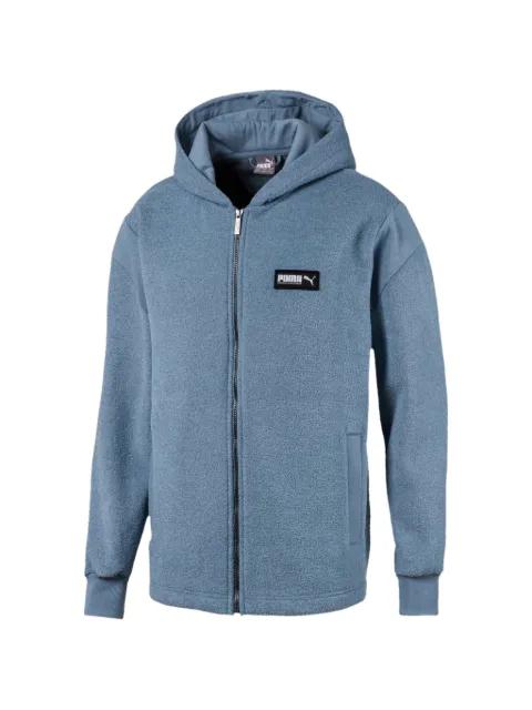 hoodied zip t-shirt by PUMA