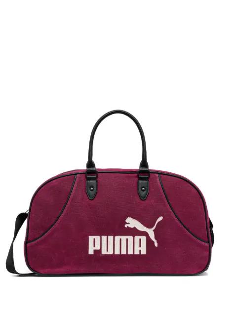 logo-embroidered holdall bag by PUMA