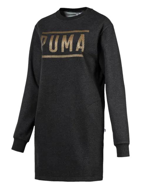logo fleece mini dress by PUMA