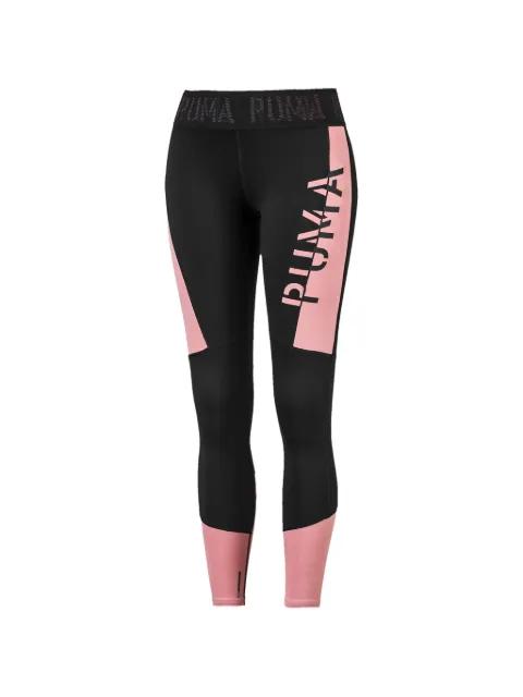 logo-lettering leggings by PUMA