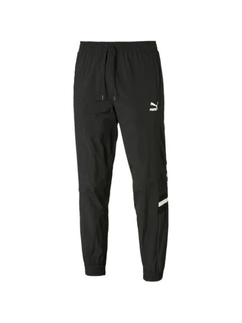 logo-pirnt track pants by PUMA