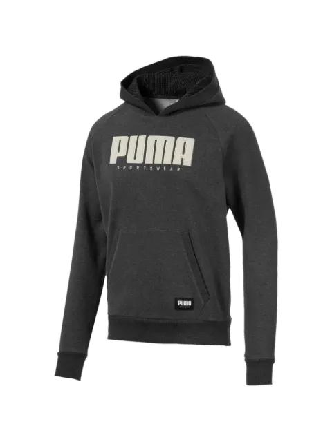 logo-plaque hoodie by PUMA