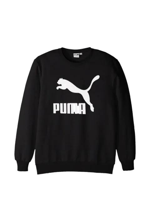 logo-print crew-neck sweatshirt by PUMA
