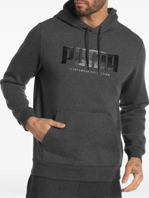 logo-print hoodie by PUMA