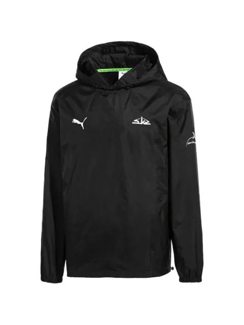 logo-print hoodie by PUMA