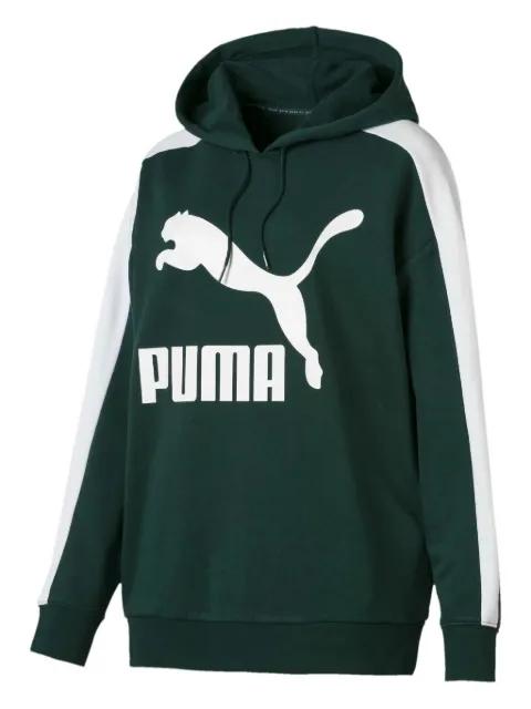 logo-print hoodie by PUMA