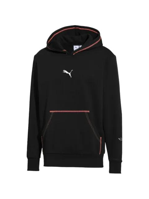 logo-print hoodie by PUMA