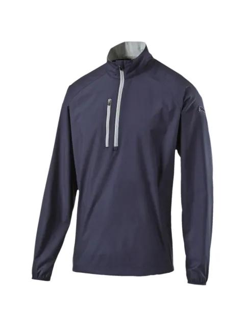 logo-print long-sleeve wind jacket by PUMA