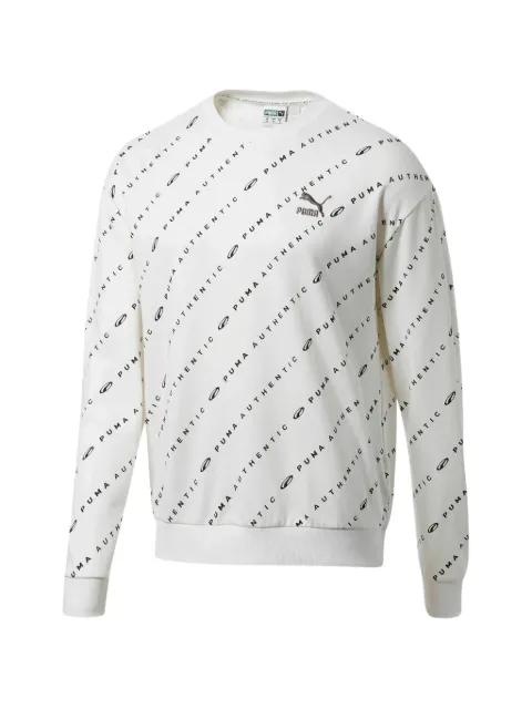 logo-print sweatshirt by PUMA