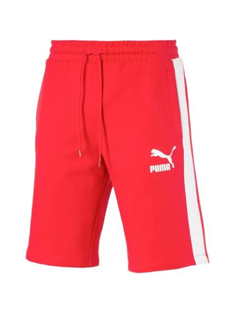 logo-print track shorts by PUMA