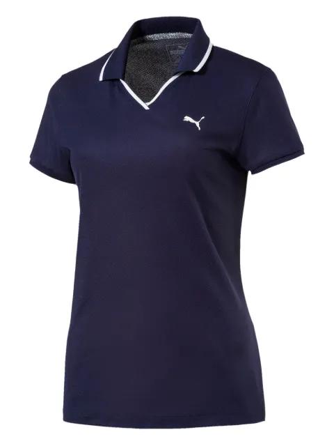 pique polo-collar top by PUMA