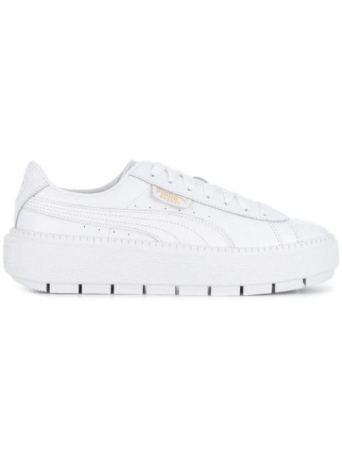platform trace ostrich sneakers by PUMA