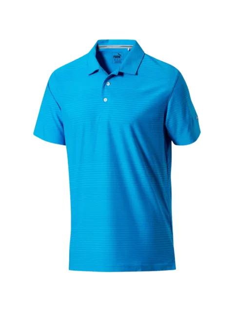 striped polo shirt by PUMA