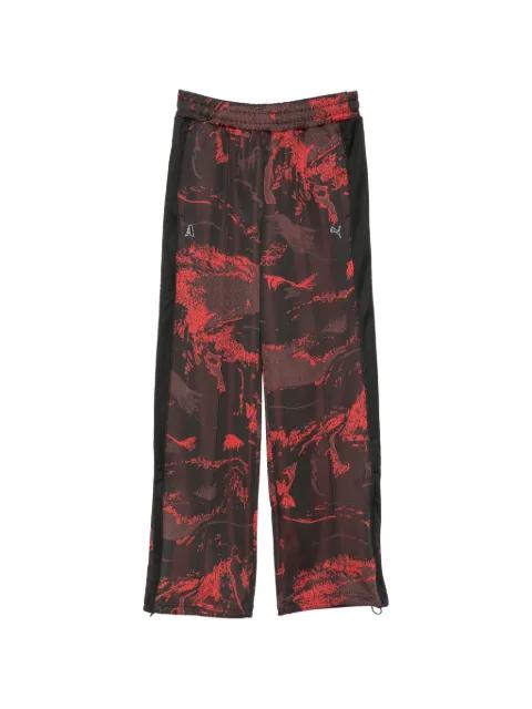 x Ahluwalia T7 graphic-print track pants by PUMA