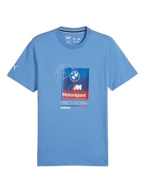 x BMW M Motorsports logo-print T-shirt by PUMA