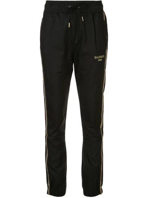 x Balmain side-stripe track pants by PUMA
