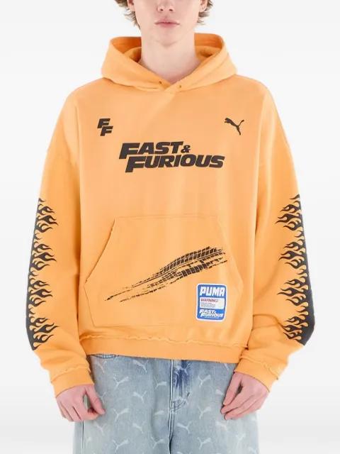 x Fast & Furious graphic-print hoodie by PUMA