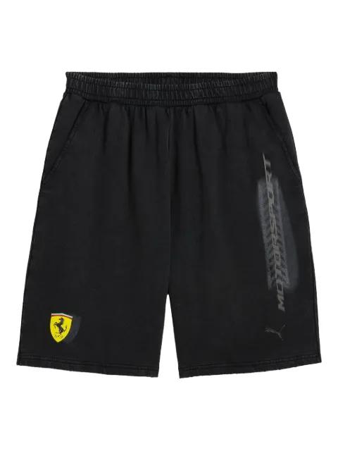 x Ferrari Race Desert Sun "Black" shorts by PUMA