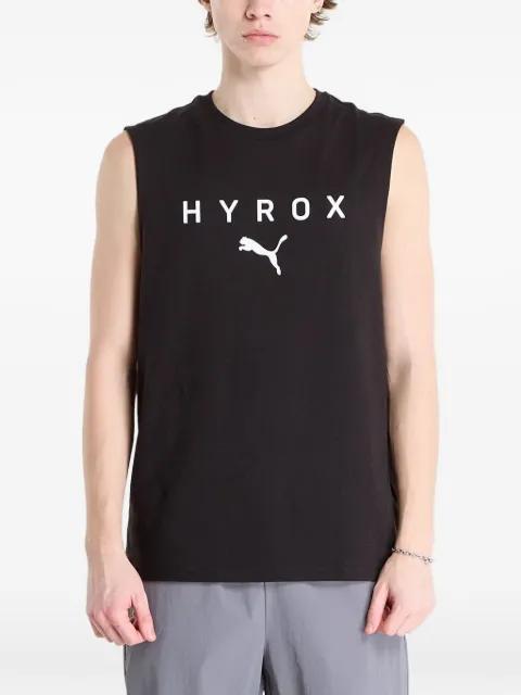 x Hyrox logo-print tank top by PUMA