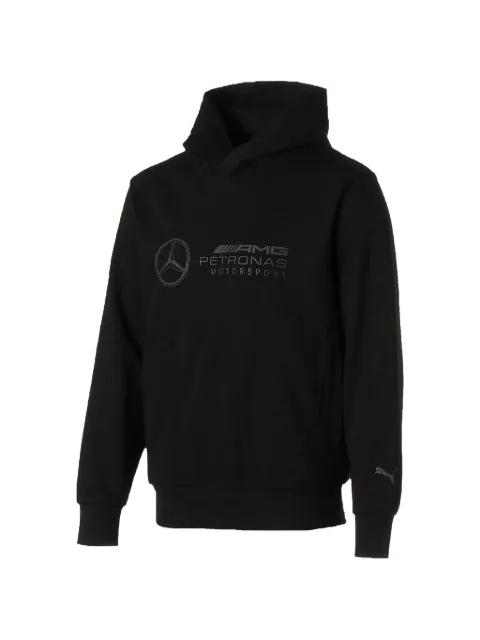 x Mercedes-AMG F1 Team logo-print hoodie by PUMA