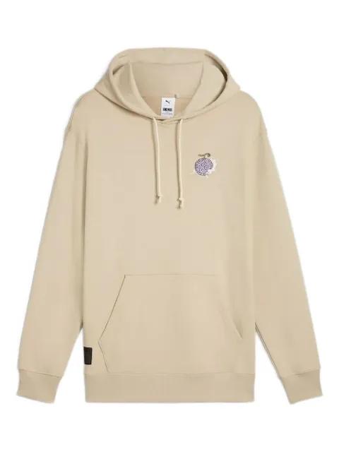 x One Piece graphic-print hoodie by PUMA