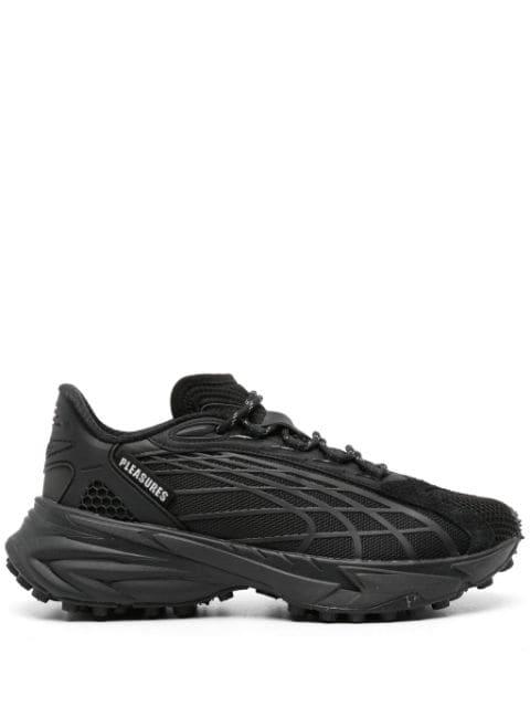 x Pleasures Spirex mesh sneakers by PUMA