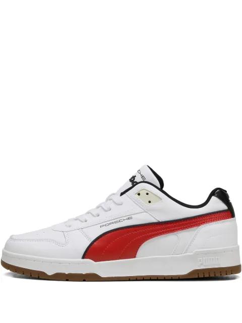 x Porsche Legacy RBD "Game White/Red Fire" sneakers by PUMA