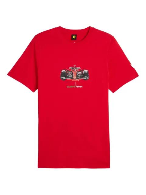 x Scuderia Ferrari Race "Red" T-shirt by PUMA