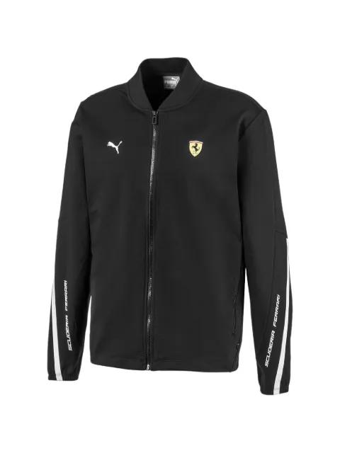 x Scuderia Ferrari logo-patch zipped sweatshirt by PUMA