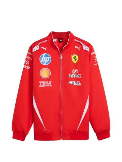 x Scuderia HP logo-patch zip-up bomber jacket by PUMA