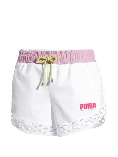 x Sophia Webster perforated track shorts by PUMA