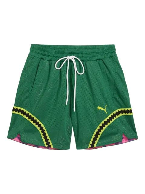 x Teenage Mutant Ninja Turtles elasticated-waistband shorts by PUMA